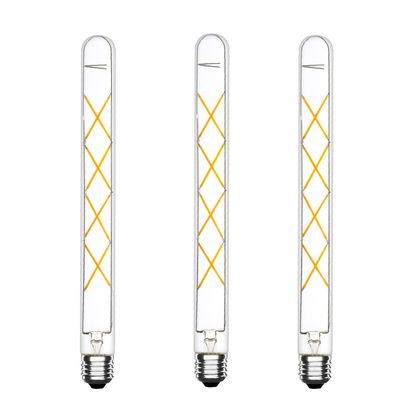 램프 몸체 재료 GLASS CRI Ra 80-90 LED 전구 빛 T33 8W E26 E27 필라멘트 전구