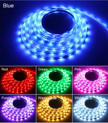 80 CRI 5m 10m 20m 와이파이 스마트 LED 스트립 라이트 앱 리모컨 RGB 환경 조명