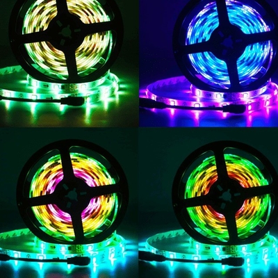 80 CRI 5m 10m 20m 와이파이 스마트 LED 스트립 라이트 앱 리모컨 RGB 환경 조명