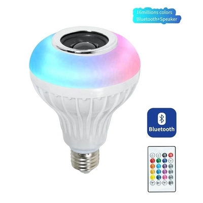 블루투스 및 원격 제어 작동 온도 -45-50 °C와 함께 흰 LED 음악 전구