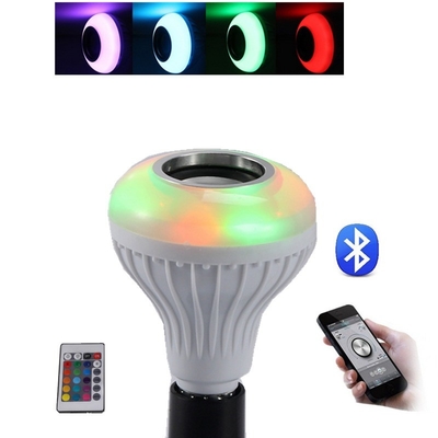 블루투스 및 원격 제어 작동 온도 -45-50 °C와 함께 흰 LED 음악 전구