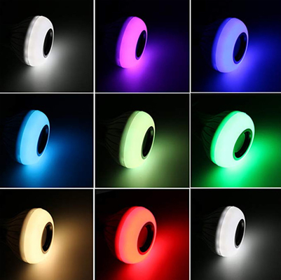블루투스 및 원격 제어 작동 온도 -45-50 °C와 함께 흰 LED 음악 전구