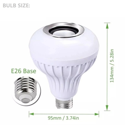 스마트 앱 LED 음악 전구 RGB W 온도 및 수명 시간 10000