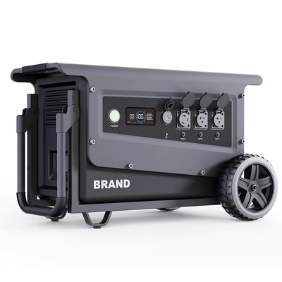 W5 4000W 5000W 5040Wh 휴대용 태양광 발전소 C형 및 일본 레네사 BMS