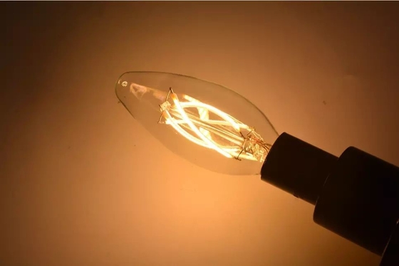 높은 빛 효율 E14 더 나은 색상 렌더링을 위해 디밍 가능한 LED 촛불 전구 C35